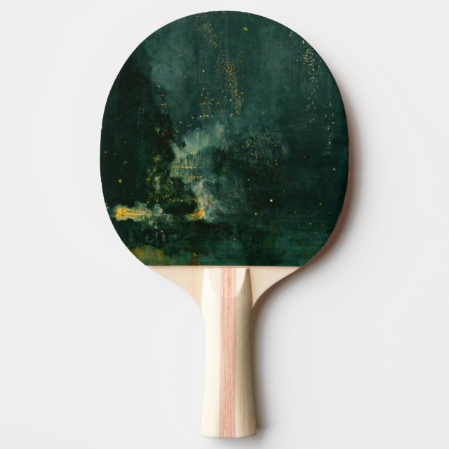 James Whistler - Nocturne in Black and Gold Tischtennis Schläger (Vorderseite)