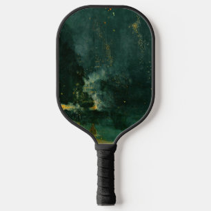 James Whistler - Nocturne in Schwarz und Gold Pickleball Schläger