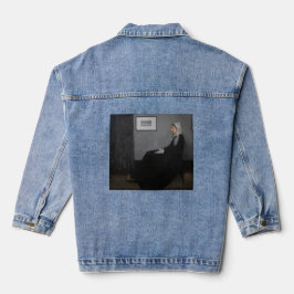 James Whistler - Portrait der Mutter des Künstlers Jeansjacke