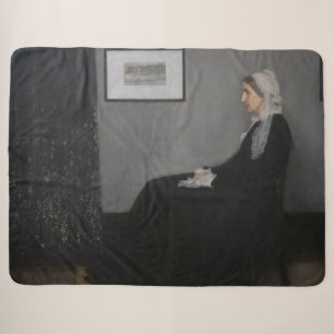 James Whistler - Portrait der Mutter des Künstlers Sherpadecke