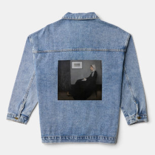 James Whistler - Porträt der Mutter des Künstlers Jeansjacke