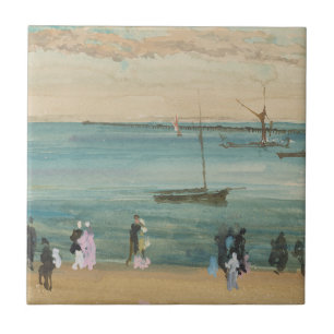 James Whistler - Southend Pier Fliese