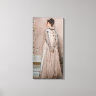 James Whistler - Symphonie in Fleisch, Farbe und R Leinwanddruck