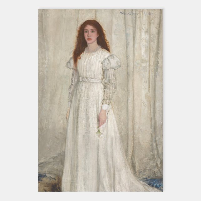 James Whistler - Symphony in White No. 1 Geschenkpapier Set (Von Creator hochgeladen)