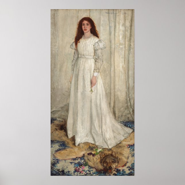 James Whistler - Symphony in White No. 1 Poster (Vorne)