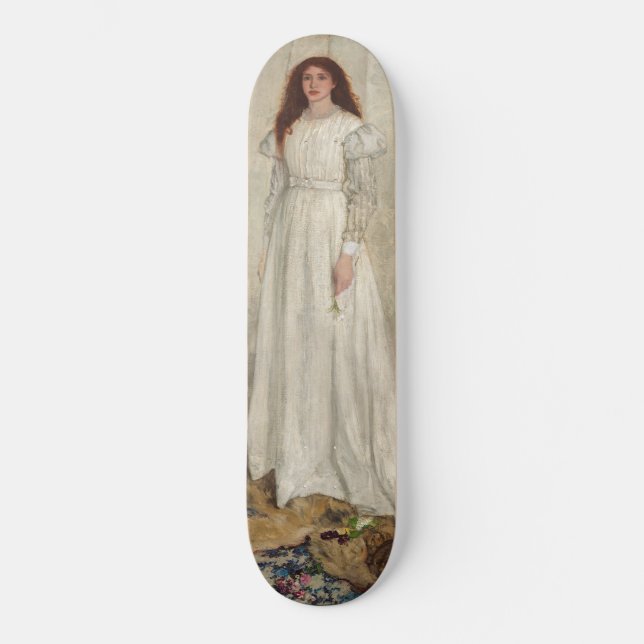 James Whistler - Symphony in White No. 1 Skateboard (Vorderseite)
