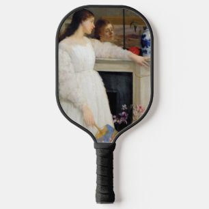 James Whistler - Symphony in White No. 2 Pickleball Schläger
