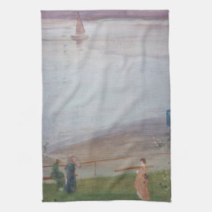 James Whistler - Variationen in Violet und Green Geschirrtuch