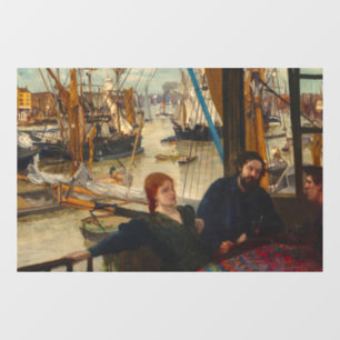 James Whistler - Wapping Fensteraufkleber