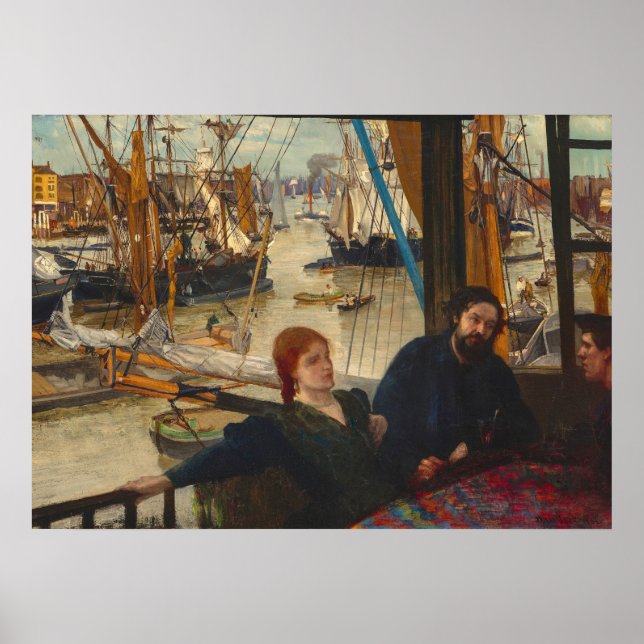 James Whistler - Wapping Poster (Vorne)
