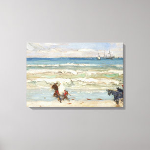 James Wilson Morrice - Beach Scene, Tangier Leinwanddruck