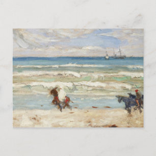 James Wilson Morrice - Beach Scene, Tangier Postkarte
