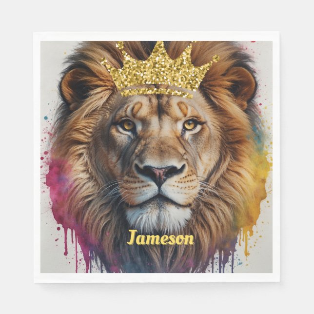 Jameson Birthday Serviette (Vorderseite)