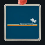 Jamestown Beach Virginia Ornament Aus Metall<br><div class="desc">Eines der am besten behalten Strandgeheimnisse in Virginia ist der Jamestown Beach,  der nah zur historischen Jamestown Siedlung liegt.</div>