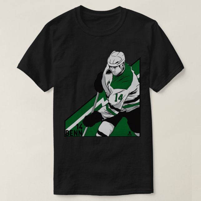 Jamie Benn Dallas Angle TShirt 2 (Design devant)