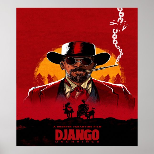 Jamie Django Foxx Poster (Vorne)