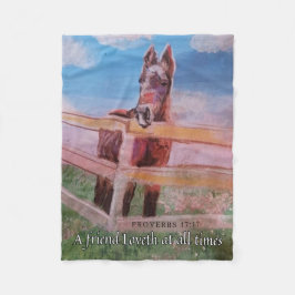 Jamie Freundin Fleecedecke