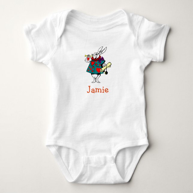 JAMIE-Kindermädchen niedlich Baby Strampler (Vorderseite)