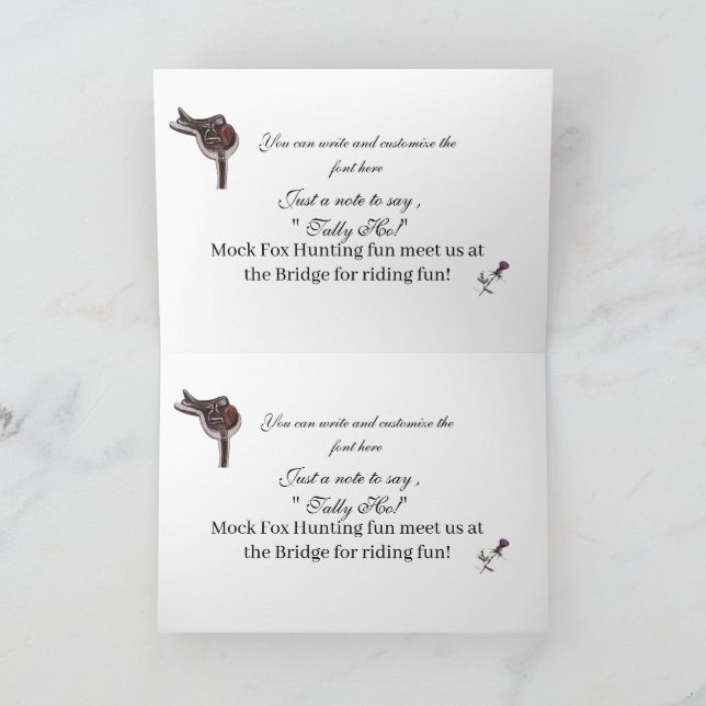 jamie & poppy tartan hunt (Innenseite)