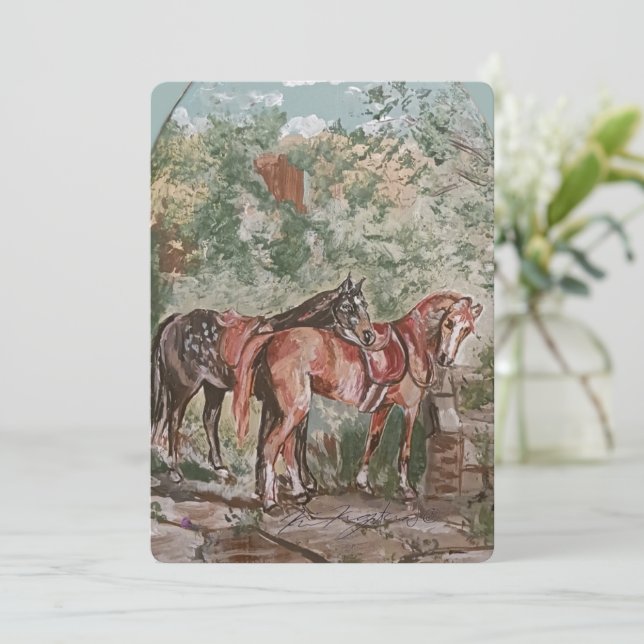 jamie & poppy tartan hunt (Stehend Vorderseite)