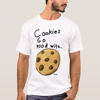 Jamies Plätzchen-Frage doppelseitig T-Shirt