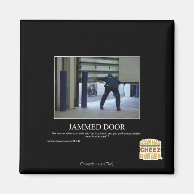 Jammed Door Magnet (Vorne)