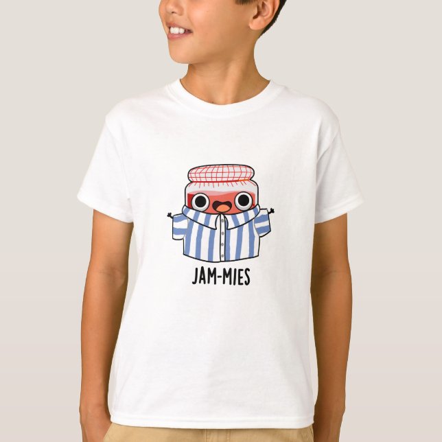 Jammies Funny Pajama Jam Pun T-Shirt (Vorderseite)