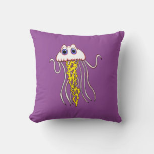 Jammin Jellyfish Square Pillow Kissen