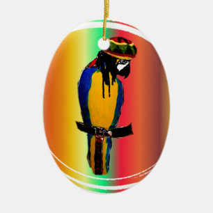 JAMMIN PAPAGEI KERAMIKORNAMENT