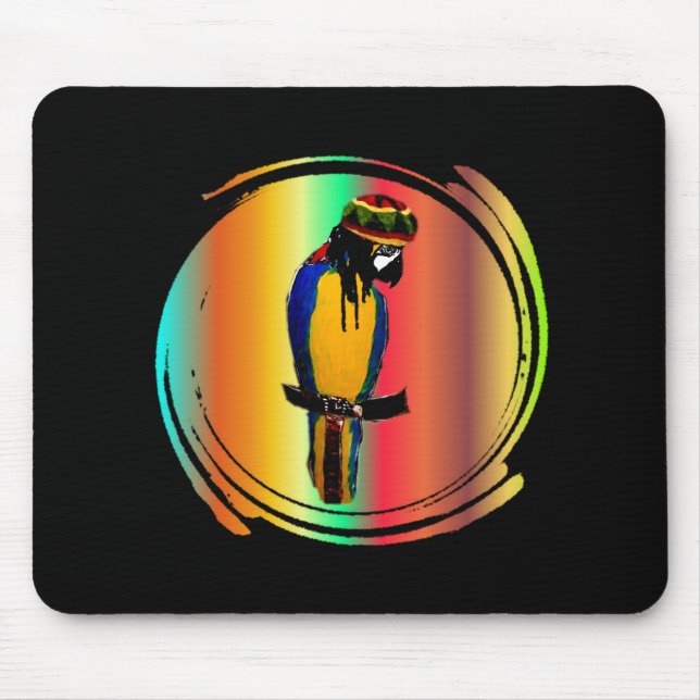 JAMMIN PARROT MOUSEPAD (Vorne)