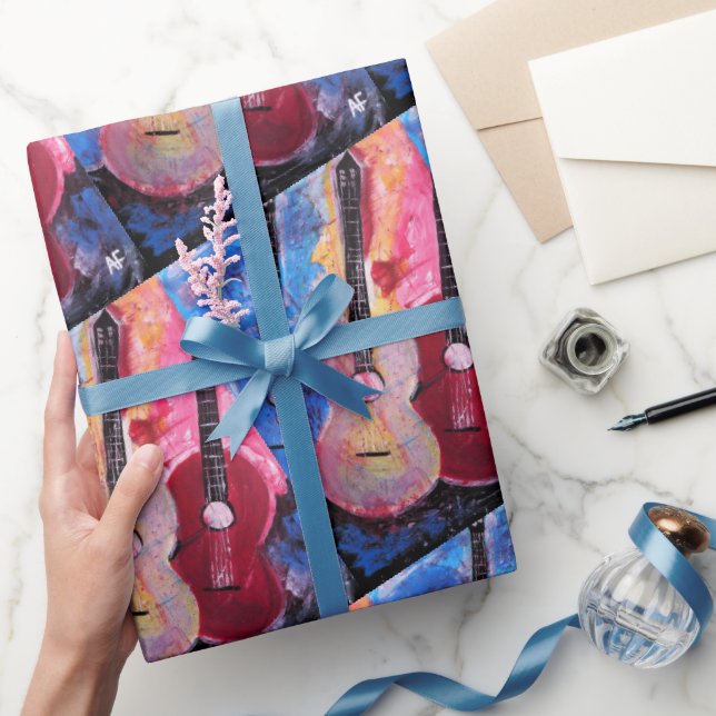 Jamming be Goode Gemälde von Alfred Fox Geschenkpapier (Schenken)