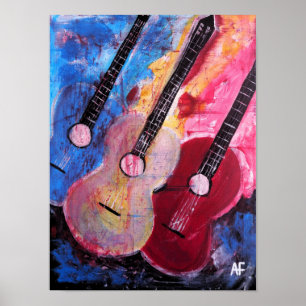 Jamming be Goode Gemälde von Alfred Fox Poster