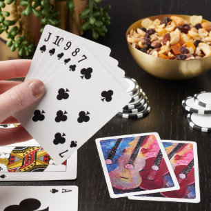 Jamming be Goode Gemälde von Alfred Fox Spielkarten