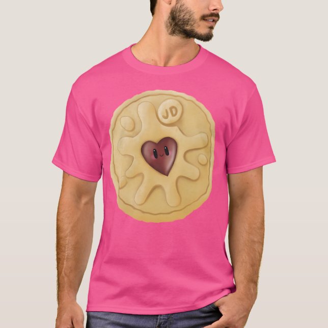 Jammy Dodger Biscuit T-Shirt (Vorderseite)