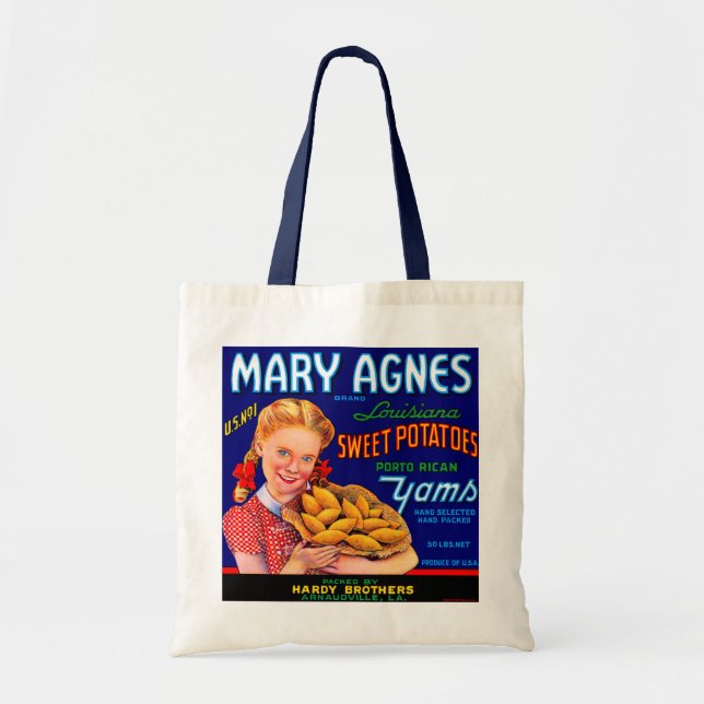 Jamswurzeln Marys Agnes Louisiana Tragetasche (Vorne)