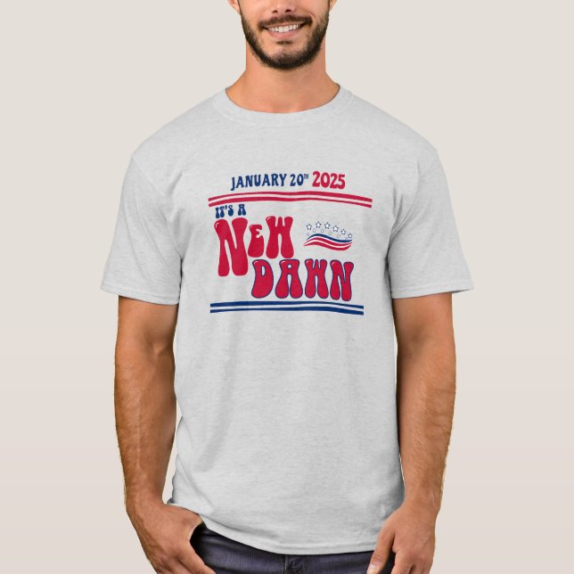 JAN 20 24_it ist ein neues Morgenbild 1 T-Shirt (Vorderseite)