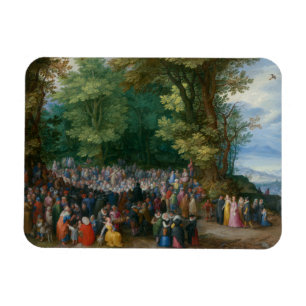 Jan Brueghel das Älteste - Bergpredigt Magnet