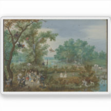 Jan Brueghel the Elder - Merry Company in a Arbour