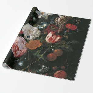 Jan Davidsz de Heem - Blume in einer Glasvase Geschenkpapier