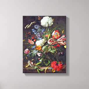 Jan. Davidsz de Heem - Blumenvase Leinwanddruck