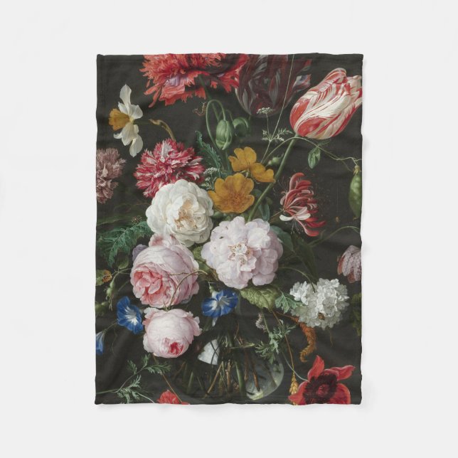 Jan Davidsz. De Heem - Stillleben mit Blume Fleecedecke (Vorderseite)