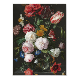 Jan Davidsz. De Heem - Stillleben mit Blume Fotodruck