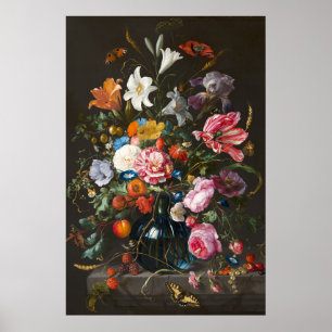 Jan Davidsz de Heems Blumenstrauß 2 Poster