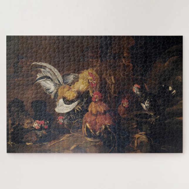 Jan Fyt Cockfight (Horizontal)