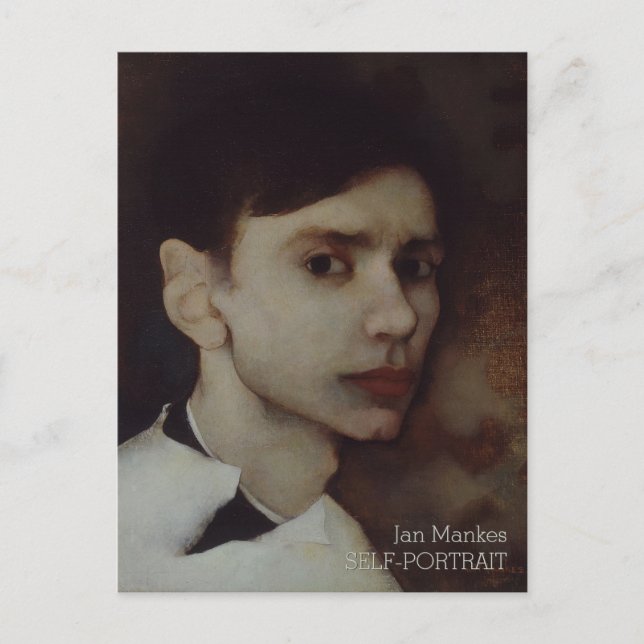 Jan Mankes Auto-portrait CC0689 Carte postale (Devant)