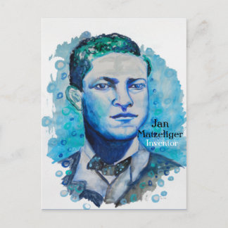 Jan Matzeliger - Black Inventar Postcard Postkarte