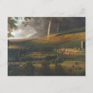 Jan Siberechts- Landschaft mit Regenbogen, Henley Postkarte