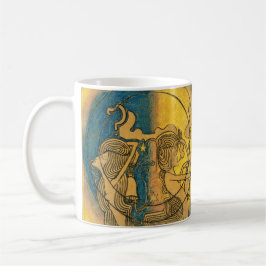 Jan Toorop Art Nouveau Zwei stilisierte weibliche  Kaffeetasse