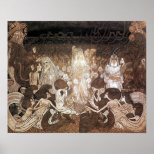 Jan Toorop Les Trois Mariées Poster Art Nouveau