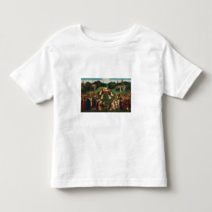 Jan van Eyck Anbetung des Mystischen Lammes Kunst Kleinkind T-shirt